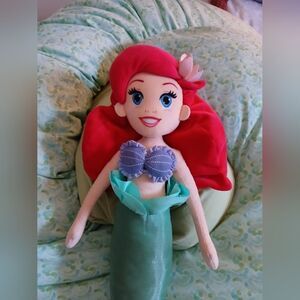 DISNEY Ariel Little Mermaid Plush Doll